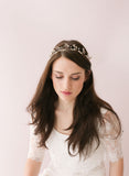 bohemian bridal hair vine, headpiece, boho