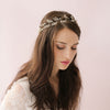 bridal hair vine, beaded hair vine, boho headpiece