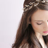 bridal hair vine, beaded hair vine, boho headpiece