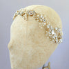 sparkling headband, bridal headpiece, special occasion crystal headband, twigs and honey