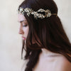 sparkling headband, bridal headpiece, special occasion crystal headband, twigs and honey