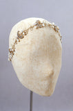 art deco inspired bridal hair piece, headpiece, vintage crystal headband, twigs and honey