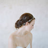 crystal hair vine, wedding headpiece, bridal headband, twigs and honey