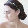 crystal hair vine, wedding headpiece, bridal headband, twigs and honey