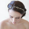 crystal hair vine, wedding headpiece, bridal headband, twigs and honey