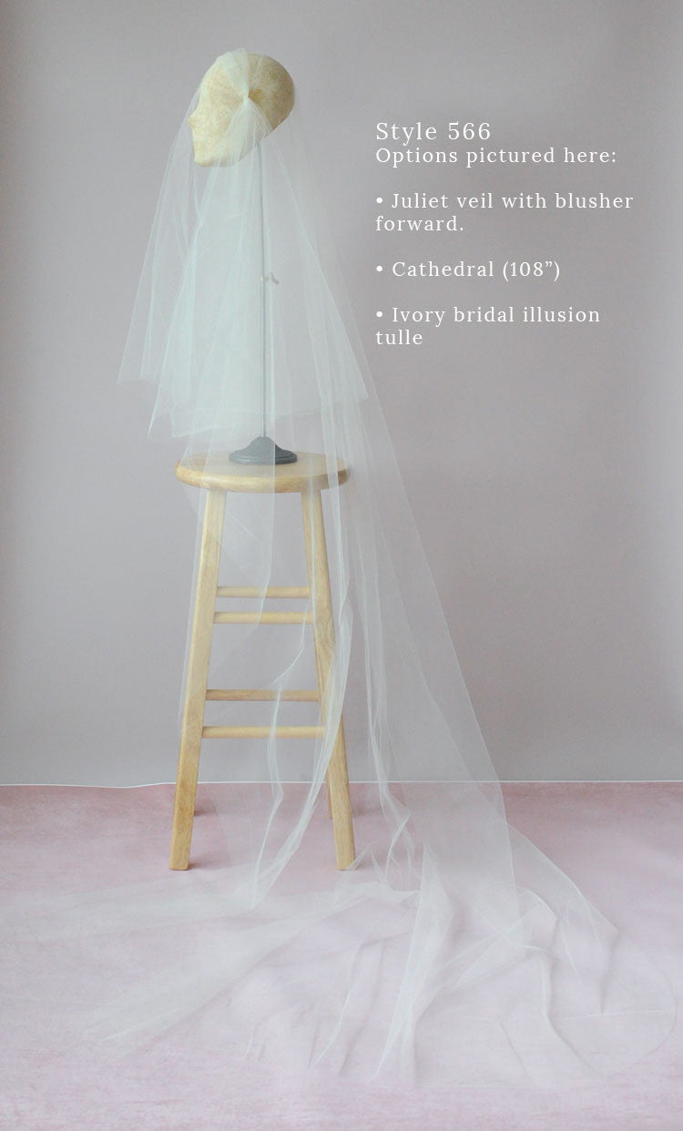 juliet chapel veil, wedding veil