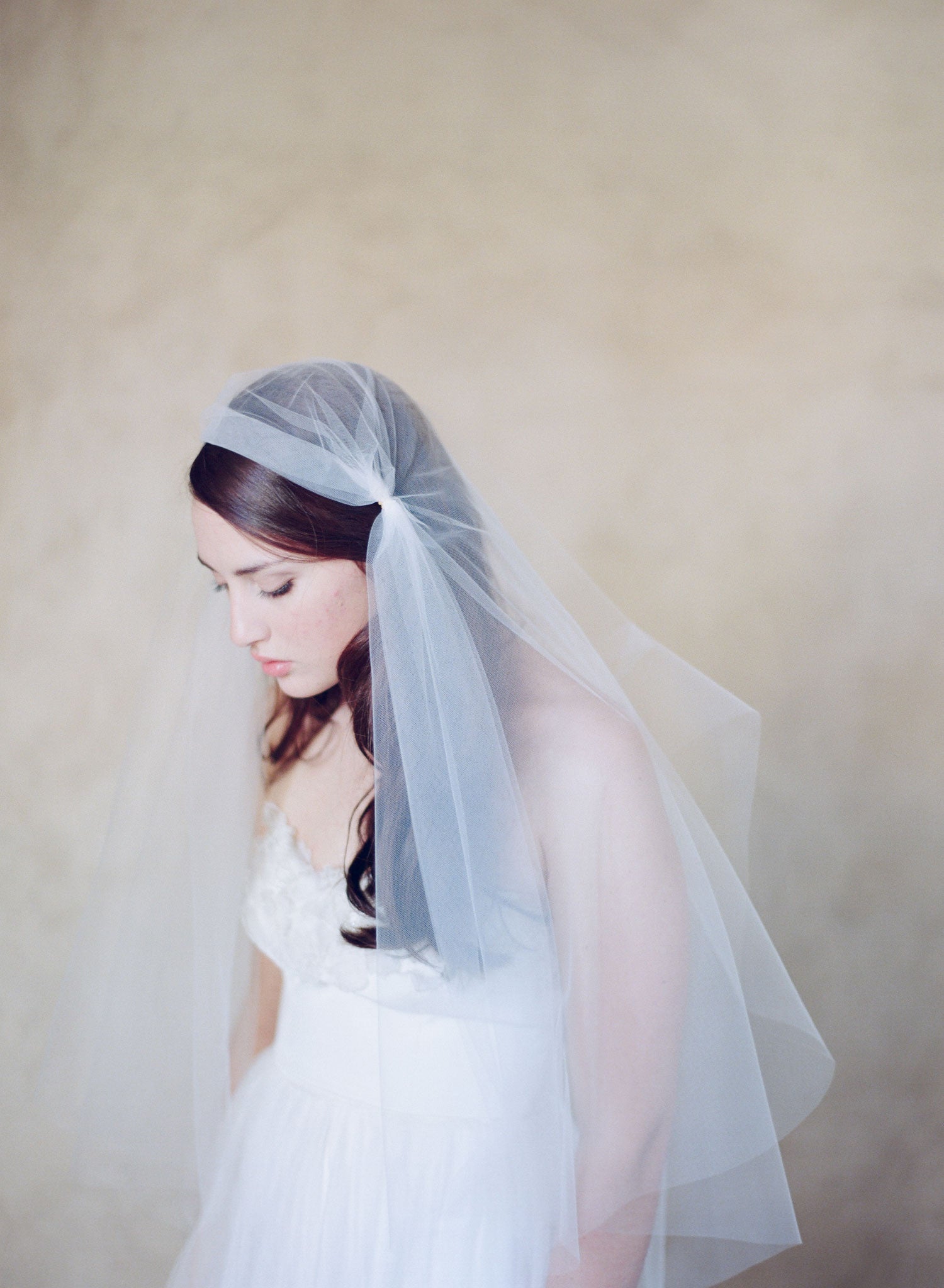 juliet veil, vintage inspired veil, cap veil, tulle veil, cathedral veil, chapel fingertip