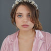 Navette Austrian crystals, bridal tiara, vintage inspired, twigs and honey