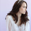 Navette Austrian crystals, bridal tiara, vintage inspired, twigs and honey