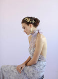 Dogwood rose gold headpiece, twigs and honey, bridal headpiece, antique gold plated
