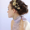 Dogwood rose gold headpiece, twigs and honey, bridal headpiece, antique gold plated