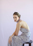 Dogwood rose gold headpiece, twigs and honey, bridal headpiece, antique gold plated