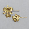 3-dimensional gold iris bobby pins, twigs and honey, hairpieces