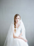 floating lace circle veil, full tulle veil, french lace, bridal veil, wedding veil, bridal accessories, twigs and honey