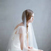 floating lace circle veil, full tulle veil, french lace, bridal veil, wedding veil, bridal accessories, twigs and honey