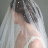 starry crystal veil, bridal veil, wedding veil, crystal stars veil, bridal accessories, wedding accessories, twigs and honey