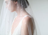 starry crystal veil, bridal veil, wedding veil, crystal stars veil, bridal accessories, wedding accessories, twigs and honey
