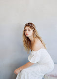 hand wired hair vine, bridal hair vine, bridal accessory, twigs and honey