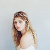 hand wired hair vine, bridal hair vine, bridal accessory, twigs and honey