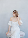 hand wired hair vine, bridal hair vine, bridal accessory, twigs and honey