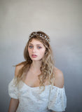 hand wired hair vine, bridal hair vine, bridal accessory, twigs and honey