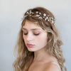 hand wired hair vine, bridal hair vine, bridal accessory, twigs and honey