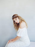 hand wired hair vine, bridal hair vine, bridal accessory, twigs and honey