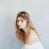 hand wired hair vine, bridal hair vine, bridal accessory, twigs and honey
