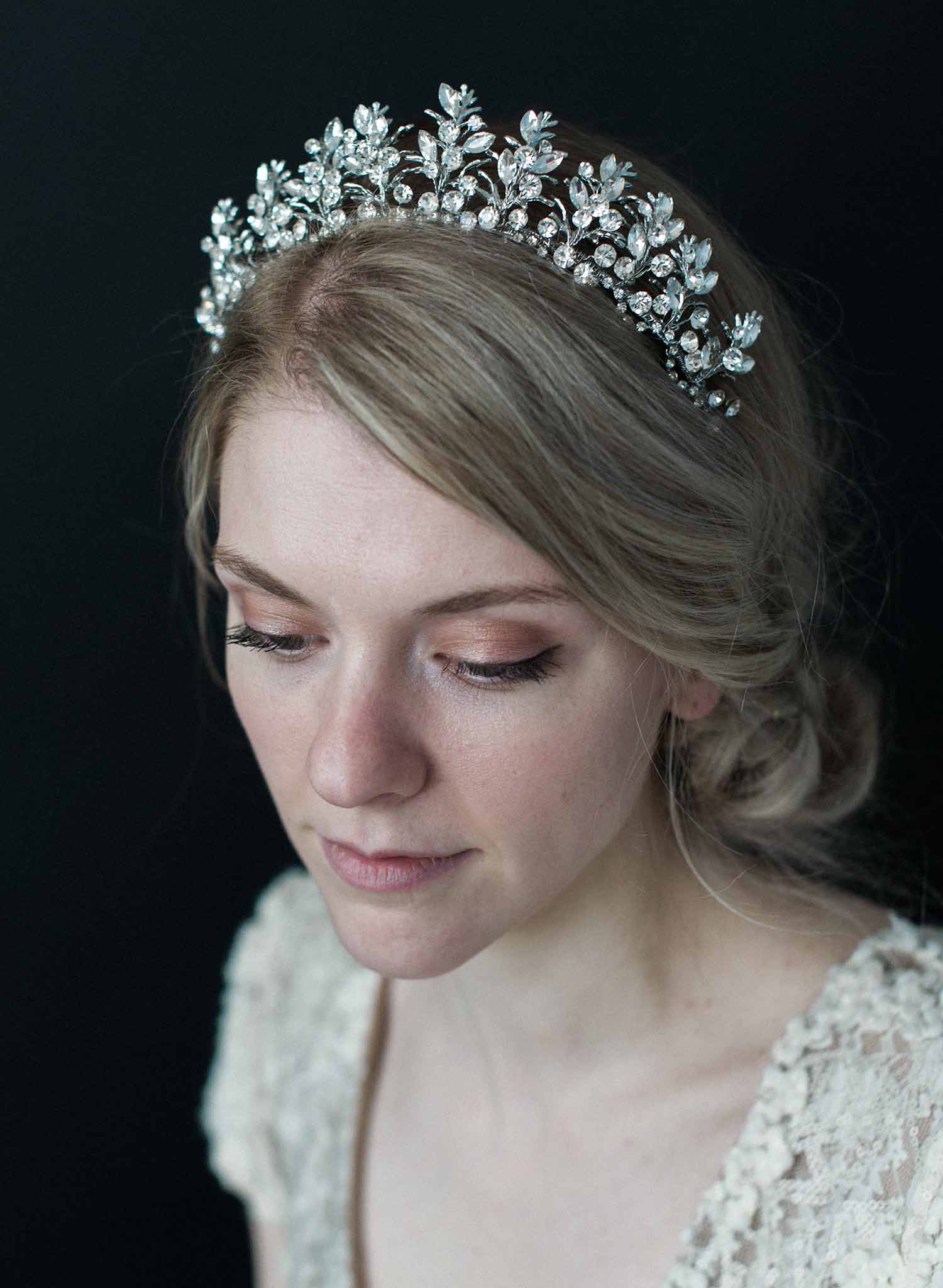 CASHMERE | crystal bridal tiara