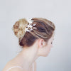 Bridal hair pins, floral bridal hair accessories, clay flowers, nature inspired, twigs and honey