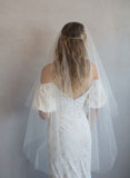 subtle lift veil, bridal veil, wedding veil, vintage inspired, twigs and honey