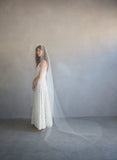 2 piece wedding veil, bridal veil, blusher veil, wedding accessory, vintage inspired, twigs and honey