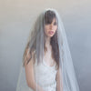 2 piece wedding veil, bridal veil, blusher veil, wedding accessory, vintage inspired, twigs and honey