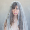 2 piece wedding veil, bridal veil, blusher veil, wedding accessory, vintage inspired, twigs and honey