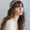 Dramatic crystal burst headpiece - Style #798