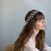 Dramatic crystal burst headpiece - Style #798