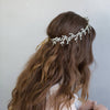 Dramatic crystal burst headpiece - Style #798