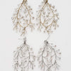 Rhinestone spray earrings - Style #906