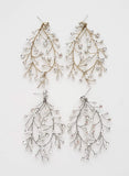 Rhinestone spray earrings - Style #906