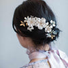 Bridal headpiece, hair accessory, floral