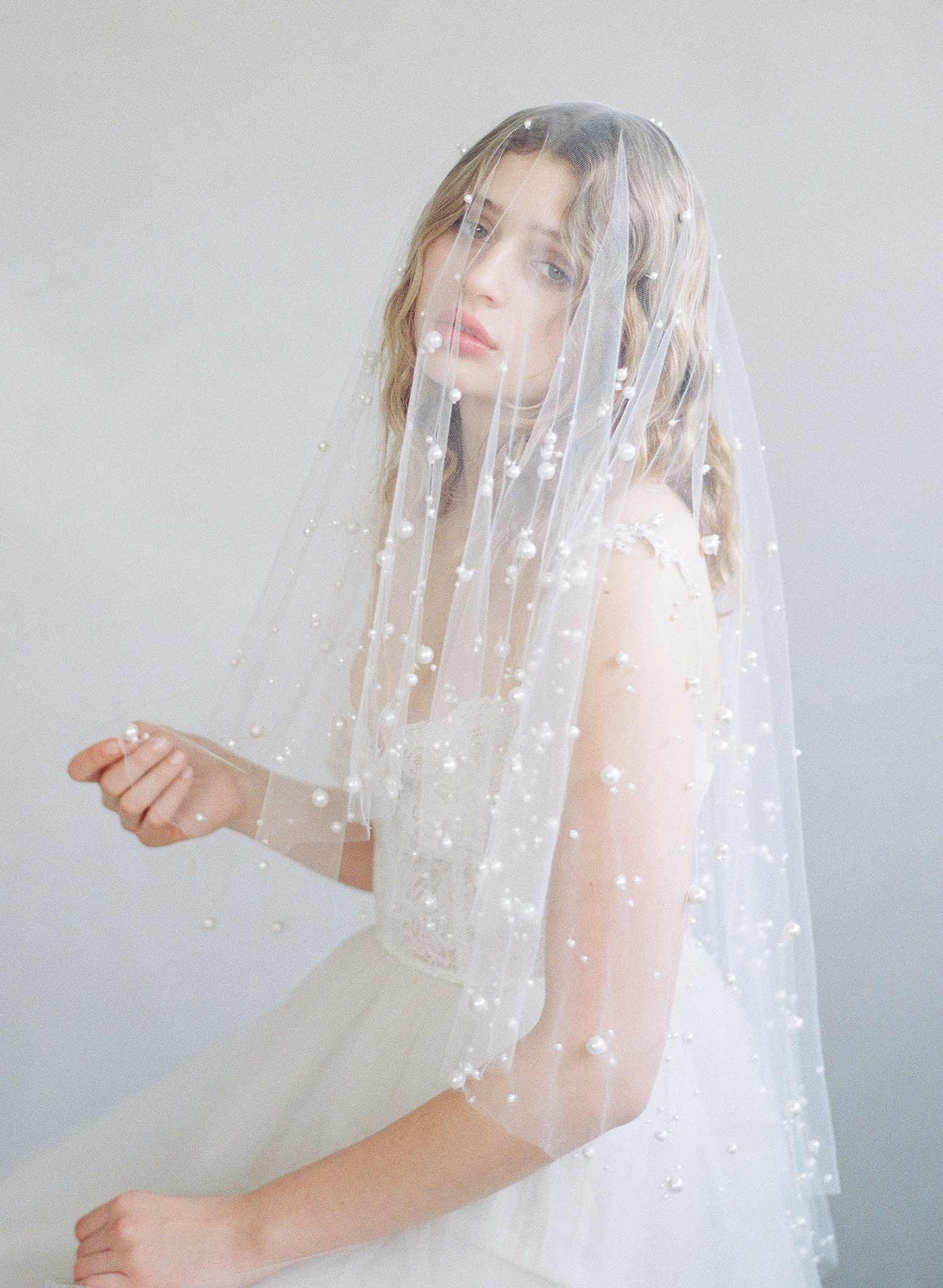 VTG Elegant Veil with Pearl Quilted Cap dress listed separately BackPiece_2048x.jpg?v=1661823175 main image 4