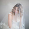 Sweetly trimmed french lace veil - Style #852