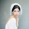 bridal french lace birdcage veil, lace veil, twigs & honey