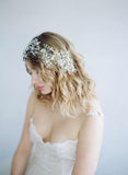 Sparkling crystal branch headpiece - Style #861