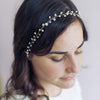 hair vine, crystal hair vine, crystals, twigs and honey, bridal hair accessory, wedding headband, wedding hair vine