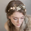 bridal hair comb, grey and blush bridal, bridal headpiece, headpiece, gold bridal hair accessory, wedding hair comb, twigs and honey