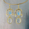 Goddess chandelier earrings - Style #9025