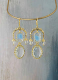 Goddess chandelier earrings - Style #9025