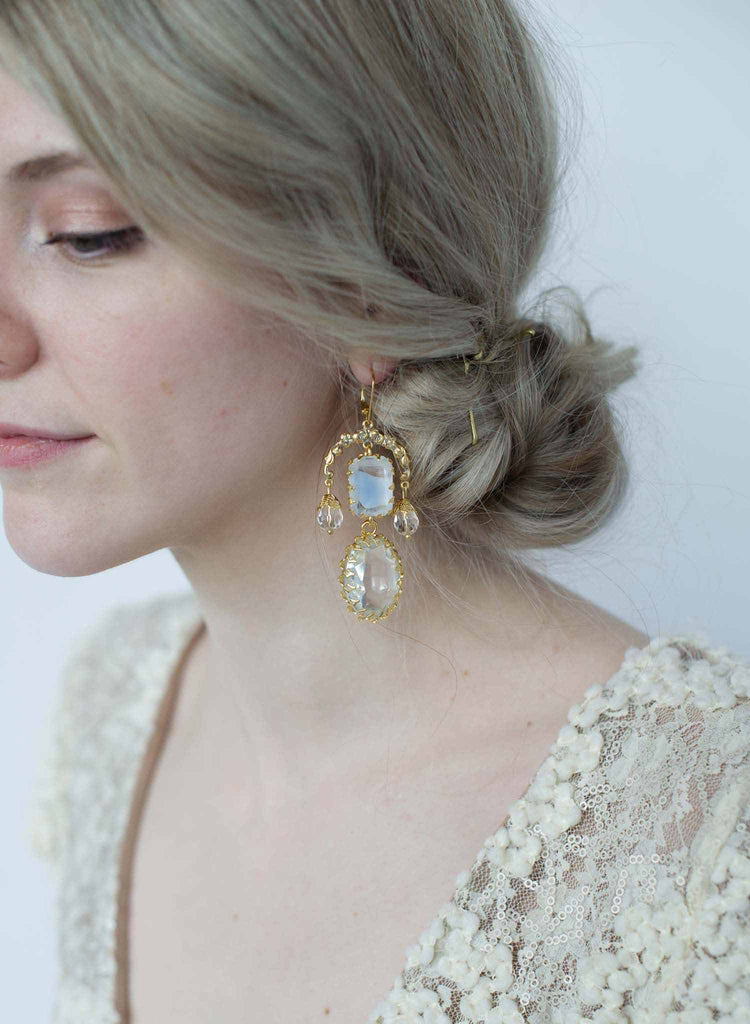 Goddess chandelier earrings - Style #9025