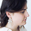 Cascading opal waterfall earrings - Style #9038